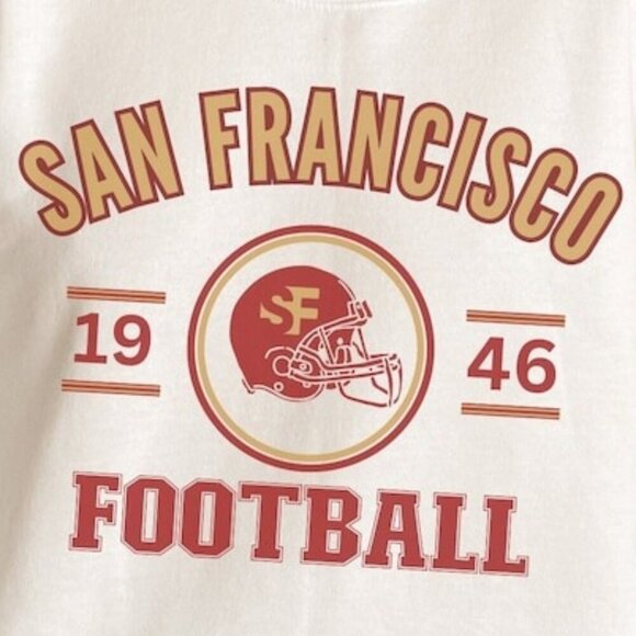 San Francisco Football Sweatshirt Retro NFL Crewneck 49ers Fan Gift 05 - Picture 2 of 5